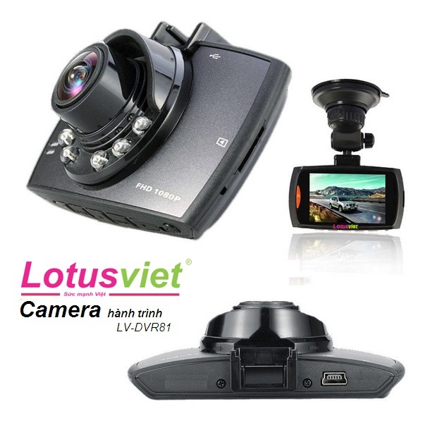 Camera Hành Trình LotusViet LV DVR81 ( Không GPS)